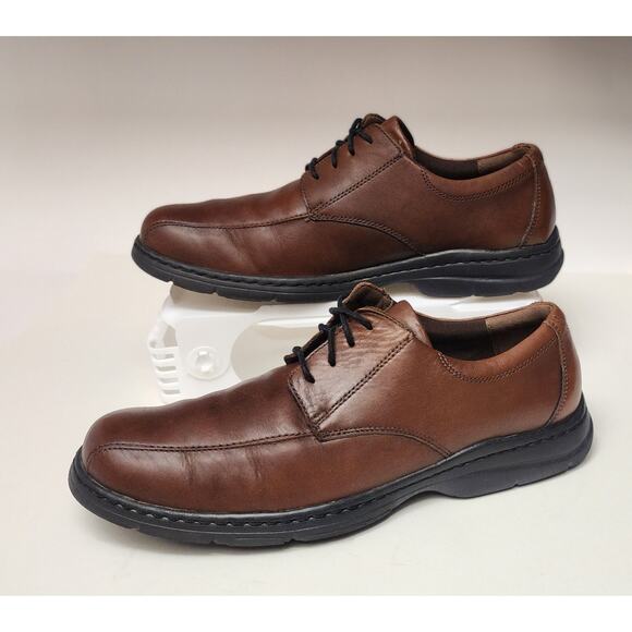 Dunham By New Balance Mens Bryce Oxfords Brown Leather Shoes Size 11.5D DAA03BR main image 9
